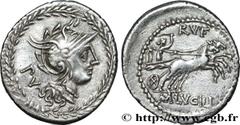 Roman coins LUCILIA Type : Denier  Date : 101 AC.  Mint name / Town : Rome  Metal : silver  Millesimal fineness : 950  ‰ Diameter : 22  mm Orientation dies : 6  h. Weight : 4,00  g. Obverse legend : P