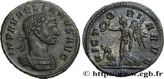 Roman coins AURELIAN Type : Demi-aurelianus  Date : début 275 - septembre 275  Date : 275  Mint name / Town : Rome  Metal : billon  Millesimal fineness : 25  ‰ Diameter : 18  mm Orientation dies : 6  