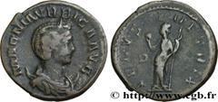 Roman coins MAGNIA URBICA Type : Aurelianus  Date : été  Date : 284  Mint name / Town : Lyon  Metal : billon  Millesimal fineness : 50  ‰ Diameter : 21  mm Orientation dies : 6  h. Weight : 4,29  g. R