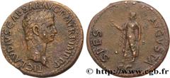 Roman coins CLAUDIUS Type : Sesterce  Date : 50-54  Mint name / Town : Rome  Metal : bronze  Diameter : 35,5  mm Orientation dies : 6  h. Weight : 28,21  g. Obverse legend : TI CLAVDIVS CAESAR. AVG. P
