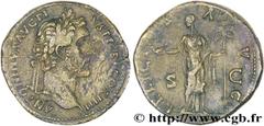 ANTONIN LE PIEUX(25/02/138-7/03/161)Titus Aurelius Fulvus Boionius Arrius AntoninusAuguste(10/07/138-7/03/161) Sesterce, (GB, ئ 33) N° v28_0202    Date : 147 Nom de l'atelier : Rome Métal : bronze Dia