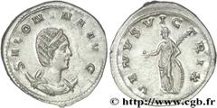 SALONINE(+268)Cornelia SaloninaFemme de Gallien, mère de Valérien II et de Salonin - Augusta(253-268) Antoninien N° v28_0315    Date : 257-258 Nom de l'atelier : Belgique, Trèves Métal : billon Diamèt