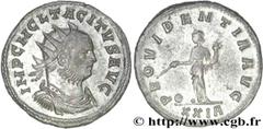 TACITE(11-12/275-06/276)Marcus Claudius Tacitus Aurelianus N° v28_0335    Date : 276 Nom de l'atelier : Rome Métal : billon Diamètre : 21mm Axe des coins : 11h. Poids : 3,80g. Etat de conservation : S