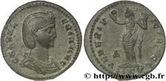 GALERIA VALERIA(+315) Galeria ValeriaFille de Dioclétien, femme de Galère - Augusta(308-311) Follis ou nummus N° v28_0385    Date : 308-309 Nom de l'atelier : Hellespont, Cyzique Métal : billon Diamèt