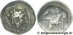 CELTES DU DANUBE - IMITATIONS DES TETRADRACHMES D'ALEXANDRE III ET DE SES SUCCESSEURS(IIe - Ier siècles avant J.-C.) Drachme, imitation du type de Philippe III N° v28_0689    Date : c. IIe siècle AC. 