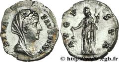 FAUSTINE MERE(+141)Annia Galeria FaustinaConsécration d'Antonin le Pieux Denier N° v29_0213    Date : c. après 147 Nom de l'atelier : Rome Métal : argent Diamètre : 19mm Axe des coins : 6h. Poids : 2,