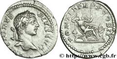 CARACALLA(27/05/196-8/04/217)Marcus Aurelius AntoninusCo-empereur avec Septime Sévère(04/198-209) Denier N° v29_0262    Date : 207 Nom de l'atelier : Rome Métal : argent Diamètre : 20mm Axe des coins 