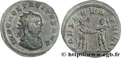 TACITE(11-12/275-06/276)Marcus Claudius Tacitus Aurelianus N° v29_0380    Date : 275 Nom de l'atelier : Thrace, Serdica Métal : billon Diamètre : 21,5mm Axe des coins : 6h. Poids : 3,71g. Degré de rar