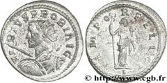 PROBUS(06-07/276-09/282)Marcus Aurelius Probus Aurelianus N° v29_0384    Date : fin 277 - début 278 Nom de l'atelier : Gaule Lyonnaise, Lyon Métal : billon Diamètre : 23,5mm Axe des coins : 12h. Poids