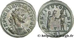 PROBUS(06-07/276-09/282)Marcus Aurelius Probus Aurelianus N° v29_0415    Date : 282 Nom de l'atelier : Pannonie Supérieure, Siscia Métal : billon Diamètre : 23mm Axe des coins : 12h. Poids : 3,82g. De