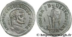DIOCLETIEN(20/11/284-1/05/305)Caius Aurelius Valerius DiocletianusAuguste (20/11/284-1/05/305) Follis ou nummus N° v29_0436    Date : 297-298 Nom de l'atelier : Proconsulaire, Carthage Métal : cuivre 