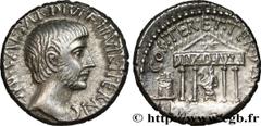 Roman Coins OCTAVIAN Type : Denier Date : printemps - été Date : c. 36 AC. Mint name / Town : Rome ou Italie Metal : silver Millesimal fineness : 950 ‰ Diameter : 17,5 mm Orientation dies : 6 h. Weigh