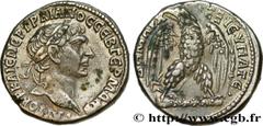 Provincial Coins TRAJANUS Type : Tétradrachme syro-phénicien Date : an 15 Mint name / Town : Tyr, Phénicie Metal : silver Diameter : 24 mm Orientation dies : 6 h. Weight : 14,35 g. Obverse description