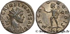 Roman coins AURELIAN Type : Aurelianus  Date : mi  Date : 275  Mint name / Town : Lyon  Metal : billon  Millesimal fineness : 50  ‰ Diameter : 20  mm Orientation dies : 1  h. Weight : 3,40  g. Rarity 