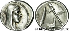 SULPICIA(69 avant J.-C.)Publius Sulpicius Galba Denier N° v31_0122    Date : 69 AC. Nom de l'atelier : Rome Métal : argent Diamètre : 16,5mm Axe des coins : 6h. Poids : 3,91g. Degré de rareté : R1 Eta