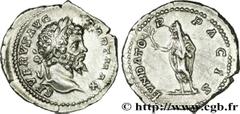 SEPTIME SEVERE(13/04/193-4/02/211)Lucius Septimius Severus Denier N° v31_0323    Date : 201 Nom de l'atelier : Rome Métal : argent Diamètre : 19,5mm Axe des coins : 6h. Poids : 3,28g. Degré de rareté 
