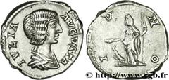 JULIA DOMNA(+217) Julia DomnaAugusta(194-217) Denier N° v31_0330    Date : 209 Nom de l'atelier : Rome Métal : argent Diamètre : 17,5mm Axe des coins : 6h. Poids : 4,02g. Etat de conservation : SUP/TT