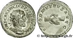 PUPIEN(02-04/05/238)Marcus Clodius Pupienus Maximus Antoninien N° v31_0395    Date : 238 Nom de l'atelier : Rome Métal : argent Diamètre : 23mm Axe des coins : 12h. Poids : 3,72g. Degré de rareté : R1