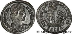 CONSTANS(25/12/335-18/01/350)Flavius Julius ConstansAuguste(9/09/337-18/01-350) Maiorina N° v31_0645    Date : 348-350 Nom de l'atelier : Savie, Siscia Métal : cuivre Diamètre : 23mm Axe des coins : 6