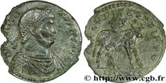 JULIEN II LE PHILOSOPHE(6/11/355-26/06/363)Flavius Claudius JulianusAuguste(02/360-26/06/363) Double maiorina, (GB, ئ 1) N° v31_0669    Date : 363 Nom de l'atelier : Lyonnaise, Lyon Métal : cuivre Dia