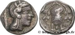 Greek Coins ATTICA - ATHENS Type : Hemidrachme Date : c. 450-400 AC. Mint name / Town : Athènes, Attique Metal : silver Diameter : 12 mm Orientation dies : 1 h. Weight : 2,02 g. Obverse legend : Anépi