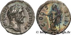 Roman coins ANTONINUS PIUS Type : Denier Date : 147 Mint name / Town : Rome Metal : silver Millesimal fineness : 750 ‰ Diameter : 18 mm Orientation dies : 6 h. Weight : 3,37 g. Rarity : R1 Officine : 
