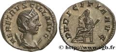 Roman coins HERENNIA ETRUSCILLA Type : Antoninien Date : 250 Mint name / Town : Rome Metal : billon Millesimal fineness : 400 ‰ Diameter : 20,5 mm Orientation dies : 6 h. Weight : 4,35 g. Officine : 6