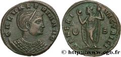 Roman coins GALERIA VALERIA Type : Follis ou nummus Date : 308-310 Mint name / Town : Siscia Metal : copper Diameter : 25,5 mm Orientation dies : 12 h. Weight : 7,23 g. Rarity : R1 Officine : 2e Obver