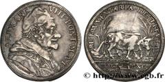World coins ITALY- PAPAL STATES - ALEXANDER VIII (Pietro Vito Ottoboni) Type : Teston an I Date : 1690 Mint name / Town : Rome Quantity minted : - Metal : silver Diameter : 33,5 mm Orientation dies : 