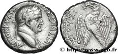 Provincial Coins VESPASIAN Type : Tétradrachme syro-phénicien  Date : an 3  Mint name / Town : Antioche, Syrie, Séleucie et Piérie  Metal : silver  Diameter : 27  mm Orientation dies : 12  h. Weight :
