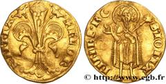 World coins ITALY - FLORENCE - REPUBLIC Type : Florin d'or  Date : (1318)  Date : n.d.  Mint name / Town : Florence  Quantity minted : -  Metal : gold  Millesimal fineness : 986  ‰ Diameter : 20  mm O