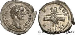 Roman coins ANTONINUS PIUS Type : Denier  Date : 139  Mint name / Town : Rome  Metal : silver  Millesimal fineness : 850  ‰ Diameter : 19  mm Orientation dies : 6  h. Weight : 3,36  g. Rarity : R1  Of