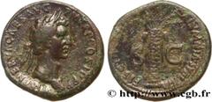 Roman coins NERVA Type : Sesterce  Date : janvier - septembre  Mint name / Town : Rome  Metal : bronze  Diameter : 34  mm Orientation dies : 6  h. Weight : 26,36  g. Rarity : R3  Obverse legend : IMP 