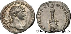 Roman coins TRAJANUS Type : Denier  Date : 114  Mint name / Town : Rome  Metal : silver  Millesimal fineness : 900  ‰ Diameter : 18,5  mm Orientation dies : 7  h. Weight : 3,24  g. Rarity : R1  Obvers