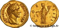 Roman coins ANTONINUS PIUS Type : Aureus  Date : 148-149  Mint name / Town : Rome  Metal : gold  Millesimal fineness : 1000  ‰ Diameter : 19,5  mm Orientation dies : 6  h. Weight : 7,17  g. Rarity : R
