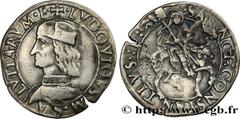 World coins ITALY - MARQUISATE OF SALUZZO - LUDOVICO II Type : Cavallotto  Date : n.d.  Mint name / Town : Carmagnole  Quantity minted : -  Metal : silver  Diameter : 28,04  mm Orientation dies : 10  