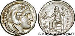 ROYAUME DE MACEDOINE - ALEXANDRE III LE GRAND(336-323 avant J.-C.)Monnayage au nom et au type d'Alexandre III le Grand Tétradrachme N° v32_0021    Date : c. 330-325 AC. Nom de l'atelier : Macédoine, A