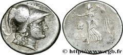 PAMPHYLIE - SIDE(IIIe-Ier siècles avant J.-C.) Tétradrachme N° v32_0053    Date : c. 120-80 AC. Nom de l'atelier : Sidé Métal : argent Diamètre : 29mm Axe des coins : 12h. Poids : 16,32g. Etat de cons