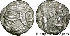 ROYAUME PARTHE - VOLOGESE IV(147-191) Tétradrachme N° v32_0071    Date : 187 Nom de l'atelier : Séleucie du Tigre Métal : billon Diamètre : 26mm Axe des coins : 12h. Poids : 11,99g. Degré de rareté : 