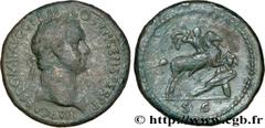 DOMITIEN(12/69-18/09/96)Titus Flavius Domitianus Auguste(13/09/81-18/09/96) Sesterce (GB, ئ 35) N° v32_0189    Date : 86 Nom de l'atelier : Rome Métal : bronze Diamètre : 34,5mm Axe des coins : 6h. Po