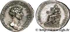 HADRIEN(11/08/117-10/07/138)Publius ئlius Hadrianus Denier N° v32_0214    Date : 117 Nom de l'atelier : Rome Métal : argent Diamètre : 19mm Axe des coins : 7h. Poids : 3,50g. Degré de rareté : R1 Etat