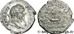 SEPTIME SEVERE(13/04/193-4/02/211)Lucius Septimius Severus Denier N° v32_0282    Date : 206 Nom de l'atelier : Rome Métal : argent Diamètre : 19,5mm Axe des coins : 6h. Poids : 3,51g. Degré de rareté 