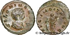 SALONINE(+268)Cornelia SaloninaFemme de Gallien, mère de Valérien II et de Salonin - Augusta(253-268) Denier N° v32_0419    Date : 265-266 Nom de l'atelier : Rome Métal : billon Diamètre : 20,5mm Axe 