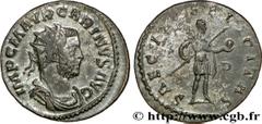 CARIN(10/282-09/285)Marcus Aurelius CarinusAuguste(03/283-09/285) Aurelianus N° v32_0517    Date : 283-284 Nom de l'atelier : Gaule, Lyon Métal : billon Diamètre : 22mm Axe des coins : 1h. Poids : 3,4