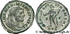 MAXIMIEN HERCULE(10/12/285-02/310)Marcus Aurelius Valerius MaximianusAuguste I (1/04/286-1/05/305) Follis ou nummus N° v32_0546    Date : 302-303 Nom de l'atelier : Belgique, Trèves Métal : cuivre Dia