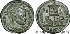 LICINIUS Ier(11/08/308-09/324)Valerius Licinianus Licinius Centenionalis ou nummus N° v32_0579    Date : 320 Nom de l'atelier : Savie, Siscia Métal : cuivre Diamètre : 19mm Axe des coins : 1h. Poids :