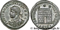 CONSTANCE II(8/11/324-3/11/361)Flavius Julius Valerius ConstantiusCésar(8/11/324-9/09/337) Centenionalis ou nummus N° v32_0680    Date : 326-327 Nom de l'atelier : Savie, Siscia Métal : cuivre Diamètr