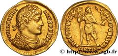 Roman coins VALENTINIAN I Type : Solidus  Date : 366  Mint name / Town : Antioche  Metal : gold  Millesimal fineness : 1000  ‰ Diameter : 21  mm Orientation dies : 11  h. Weight : 4,39  g. Rarity : R1