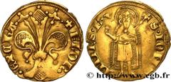 World coins ITALY - FLORENCE - REPUBLIC Type : Florin d'or  Date : (1318)  Date : n.d.  Mint name / Town : Florence  Quantity minted : -  Metal : gold  Millesimal fineness : 986  ‰ Diameter : 21  mm O