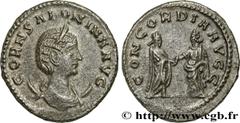 Roman coins SALONINA Type : Antoninien  Date : été 258 - automne 258  Mint name / Town : Atelier secondaire d’Orient (Samosate)  Metal : billon  Millesimal fineness : 150  ‰ Diameter : 21  mm Orientat